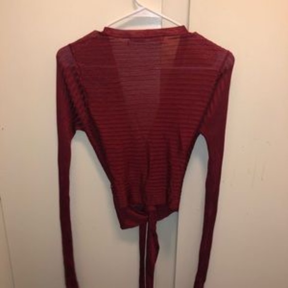 Lovers + Friends  Wrap Top RARE - Picture 5 of 5